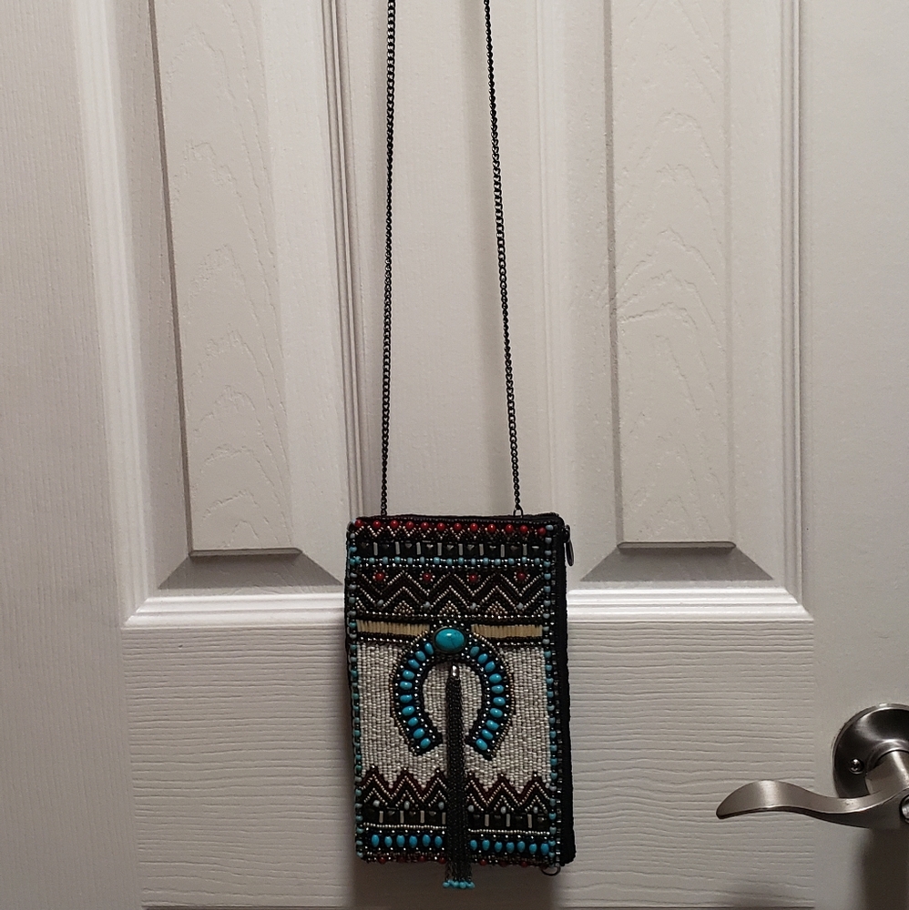 Mary Francis crossbody phone bag